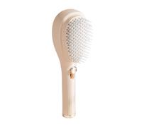 Anti-Static Massage Comb, Hair Brush for Women | Ergonomic Handle Hair Comb with Retractable Bristles - Self-Cleaning Hair Brush, Anti-Static Hair Comb for All Hair Types, Wet or Dry
