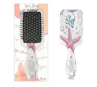 Anti-static Massage Hair Comb Air Cushion Hair Brush Starfish Seashell Coral Beach Themed Square Scalp Massage Brush for Women Girls