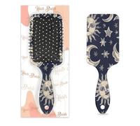 Anti-static Massage Hair Comb Air Cushion Hair Brush Sun Moon Starry Sky Boho Chic Art Square Scalp Massage Brush for Women Girls