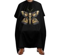 Anti-static Salon Cape, Death's Head Hawk Moth, Hairdressing Apron Professional Hair Dye Cape for Men Family Women