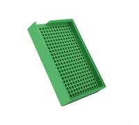 Anti Static Screw Holder Tray for 1.0-4.0mm Screws, PP Slotted Storage Organizer with 160/273/459 Holes, 140x90x24mm, Green(.0-3.5)