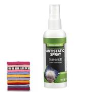 Anti-static Spray - Static Guard Spray | 100ml Static Schmatic For Clothing | Clothing Dryer Cleaner Remover | Fabric Starch Guard | Cling Static Spray For Clothes, Dresses, And Fibers