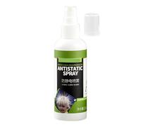 Anti Static Spray,Static Spray For Hair 100ml | Portable Fabric Travel Size For -Hair, Clothes, Fabrics, Linens, Blankets, Rugs
