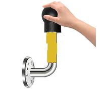 Anti Static Wall-Mounted Human Body Static Discharger Explosion-Proof Stainless Steel Static Eliminator Static Elimination Ball(Sound and Light Type)