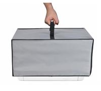 Anti-Static Waterproof Printer Dust Cover for HP LaserJet MFP M140w/M110w Wireless Printer/PANTUM P2502W/BP2309W Laser Printer (Silver Grey)