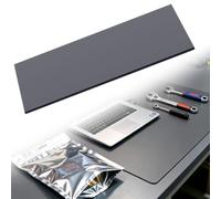 Anti-Static Workbench Mat Roll, ESD-Dissipative Heat Resistant Non-Slip Pad for Soldering and Laboratory,PVC with Pockets