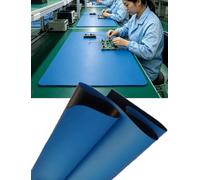 Anti-Static Workbench Mat, Thick Wear-Resistant Rubber Pad for Workshop Repair and Office Workstation, Durable Multi-Purpose Surface, 100x50 cm