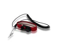 Anti Static Wrist Straps, Grounding ESD Antistatic Wristband Reusable Adjustable Antishock Cord Solution Discharge Prevents Build Up Of Electricity Wire Alligator Clip for Electrician Repairs