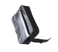 Anti Statics Clear Grids Tool Belt Bag Adjustable Waist Pack for Daily Commutes Travel Accessories Organization Supplies Waterproof PVC Utility Belt Pouch