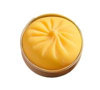 Anti-Stress Ball in the Shape of a Bun and Dim Sum - Realistic Soft Kneading Toy with Accessories | Soothing Anti-Stress for Adults, Children, School and Office