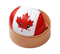 Anti-Stress Dumpling - A Realistic Cute and Soft National Flag - Colourful Squeeze Balls in the Shape of Small | For Football Fans, Teenagers, Adults, Travel, Home,