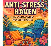 Anti-Stress Haven: A Relaxing Adult Coloring Book: 45 Serene Nature Scenes + 5 Bonus Previews to Soothe Your Mind and Spark Joy (Anti-Stress Escapes: A Global Nature Coloring Series)