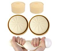 Anti -Stress Squishies Toys 4pcs Stress Relief Toy for Kids and Adults, Funny Simulate Bread Squeeze Toy Halloween Christmas Birthday Gift for Boys Girls
