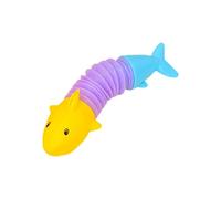 Anti Stress Stretching Squeeze Fish Dinosaur Toys Strength Training Portable Stress Relief Fidget Tool for All Ages Relief Stretching Toys