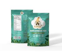 Anti-Stress Tea 100g Loose Leaf - Calming Herbal Tea with Chamomile, Valerian, Lavender & Lemon Balm - Natural Anxiety Relief & Sleep Support