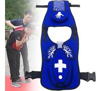 Anti-Suffocation Training Vest, Adjustable Heimlich Exercise Training Vest, Airway Obstruction Simulation for Educational Demonstration A