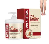 Anti Swelling Cream for Legs, Swell Clear Lymphatic Drainage Massage Cream, Reduce Leg Swelling Naturally for Women and Men, Natural, Non-Greasy, Fast-Absorbing, Suitable for All Skin Types