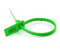 Anti-Tamper Seals, Plastic Tamper Proof Seals Pull Tight Numbered Length Multicolor 1000 Pcs(Green)