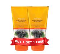 Anti Tan Skin Lightening Face Wash - 150ml x 2 (300ml Total) | With Mulberry & Orange Peel Extracts | Fights Tan, Dullness & Dark Spots | Pair with Broad Spectrum Sunscreen for Complete Sun Protection