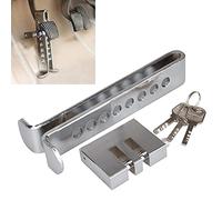 Anti-Theft Auto Stainless Steel 8 Holes Clutch Lock Vehicle Security Protection Supplies Car Brake Lock