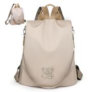 Anti Theft Backpack - Oxford Cloth 33x28x16cm | Women Backpack | Rucksack Shoulder Bag For Single Shoulder Double Shoulders And Hand-Held Use For Travel Work School And Daily Carry
