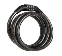 Anti-Theft Bicycle Combination Lock Strong Steel Drill-Resistant Scratch Secure Your Bike with Ease(1 PC Black)