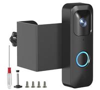 Anti-Theft Blink Doorbell Mount, No Drill Door Mount for Blink Video Doorbell, Easy to Install & Not Block Camera Sensor, Security Doorbell Holder Mounting Bracket for Apartment Home Rentals