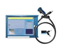 Anti Theft Blue Badge Disabled Lock Holder Security Protector Device for Car - Suitable for Disability Parking Permit Secure Wallet Guard - Attach via Steering Wheel