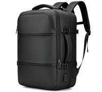 Anti-theft Cabin Bags with Combination Lock, Easyjet Cabin Bag 45x36x20 | Laptop Backpack, Underseat Backpack, lightweight, Waterproof, Travel, Trolly Sleeve, Airline Approved