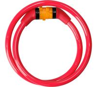 Anti-theft cable Crazy Safety Rouge 8 mm x 65 cm