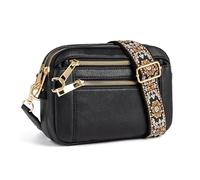 Anti Theft Crossbody Bag for Women, Slash-resistant RFID Blocking Travel Purses, Small Shoulder Bag Handbag, Black