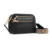 Anti Theft Crossbody Bag for Women, Slash-resistant RFID Blocking Travel Purses, Small Shoulder Bag Handbag, Black