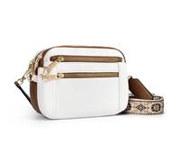 Anti Theft Crossbody Bag for Women, Slash-resistant RFID Blocking Travel Purses, Small Shoulder Bag Handbag, White