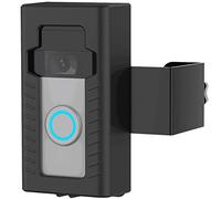 Anti-Theft Doorbell Door Mount,No-Drill Mounting Bracket for Video Doorbell Cover Holder Not Block Doorbell Sensor