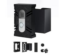 Anti-Theft Doorbell Mount, Video Door Bell Cameras Mount Bracket, No Drill Anti-Theft Camera Doorbell Holder Mounting Bracket, for Video Doorbell 1/2/3/3 Plus/4 Houses Apartments Dorm Office