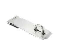 Anti-Theft Hasp Lock Stainless Steel Door Padlock Clasp(L Flat)