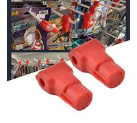 Anti Theft Hook Lock 100 Pcs Red 7mm Magnetic Unlocking Device Security Display Hooks for Retail Shop Anti-Theft Security Tag stop lock hakenschlösser stop lock Magnetic Hooks