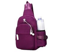 Anti-Theft Lightweight Chest Pack, Adjustable Sling Pouch with Secure Zipper Feature, Professional Outdoor Tool, High Performance Security Gear, Sleek Modern Item with Style Bag for Gym Commuting