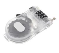 Anti Theft Lock with Three Digit Password, Abs Steel Wire for Travel
