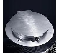 Anti-Theft Lockable Sewage Manhole Cover, Heavy-Duty Stainless Steel for Gas Stations/Inspection Chambers/Septic Tanks