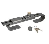 Anti-Theft Padlock Falleba Lock Adjustable from 220 to 430 mm (38 mm) Lock Doors Truck for Containers, Semi-Trailers with Wallebas, Hardened Steel