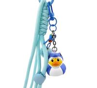 Anti-theft Phone Strap, Cute Duck Anti-Theft - Lovely Cartoon Pattern Short Card Holder Portable Accessory for Women Girls Students Teachers Daily Travel Backpack