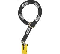 Abus Granit Detecto X Plus 8077 Yellow 12KS Black Loop Motorcycle Lock