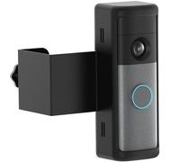 Anti-Theft Ring/Blink Doorbell Mount for 2026 Newest Ring Battery Doorbell/Plus/Pro (2nd Gen), No-Drill Camera Doorbell Kits, Non-Blocking Motion Sensor, Accessories for Apartment & Rental, Black