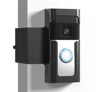 Anti Theft Ring Doorbell Mount - Renter Friendly Ring Doorbell Holder for Apartment Door - All Metal Ring Door Bracket Blink Doorbell Mount No Drill