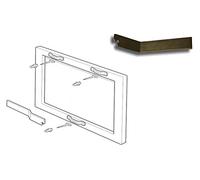 Anti-Theft Security Picture Hooks/Hangers Kit & Spanner. Security Hardware System for Locking Framed Pictures to The Wall. for Wooden & Polymer Picture Frames (Key to Lock & Unlock Frame)