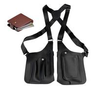Anti-Theft Shoulder Bag - 10 x 2 x 15 cm Large Shoulder Bag with Multiple Pockets | Blocking Nylon Outdoor Carry Bag, Lightweight Chest Bag for Travel, Hiking, Storing Lapto