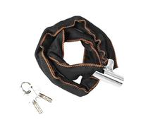 Anti-Theft Thick Bicycle Lock Portable Outdoor Cycling Chain Lock Road Bike Safety Chain Lock with 2 Keys Easy to Use