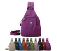 Anti-Theft Tote Backpack Convertible Bag,Mini Backpack 2026 New Anti-theft Tote Chest Bag For Fitness, Commuting, Travel(Purple)