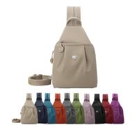 Anti-Theft Tote Backpack Convertible Bag,Mini Backpack 2026 New Anti-theft Tote Chest Bag For Fitness, Commuting, Travel(Khaki)